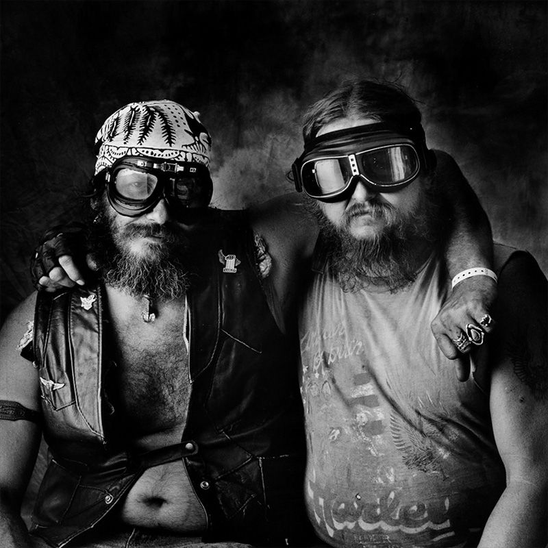 Американские байкеры фотографа Сандро Миллера