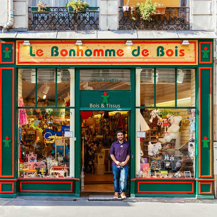 Старые магазинчики Парижа