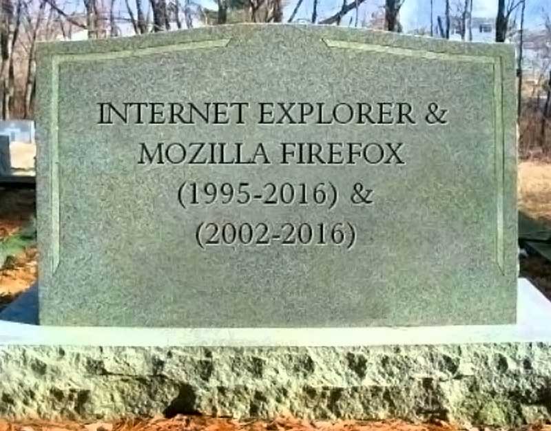 Firefox r.i.p.