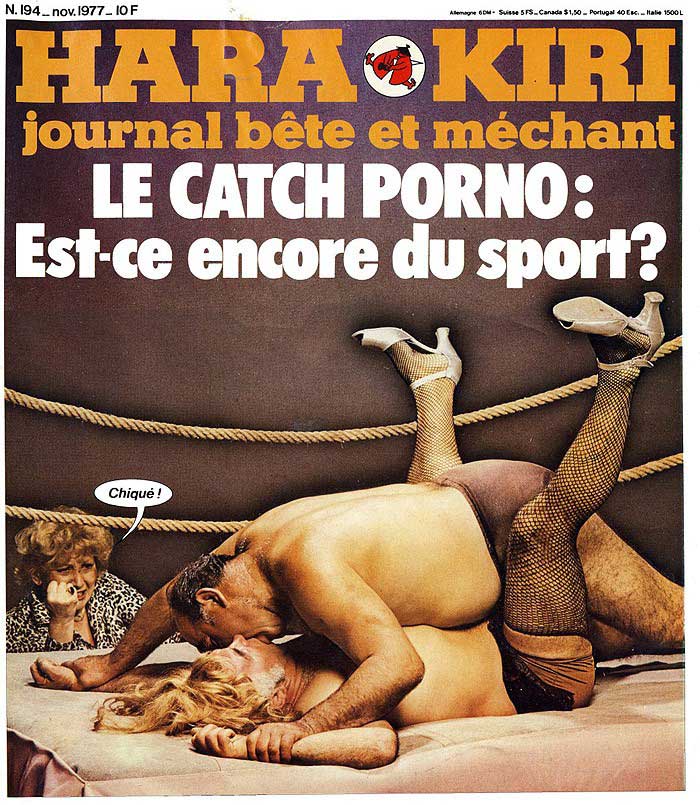 Обложки французского журнала Hara-Kiri