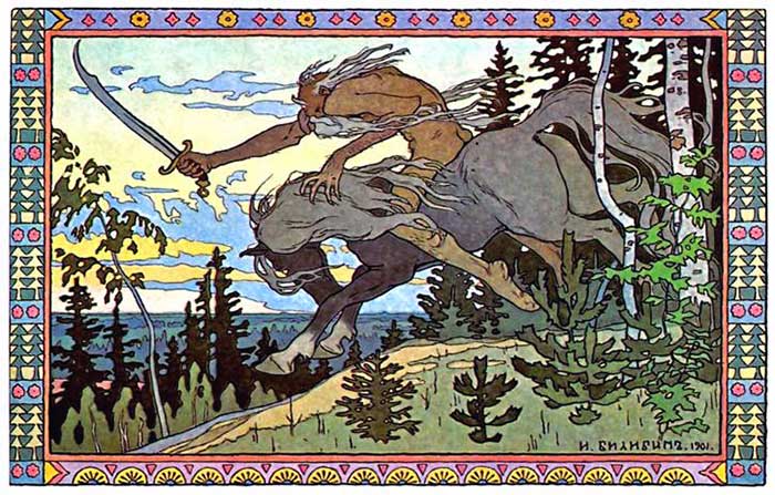 Иван Билибин Иллюстрации к русским народным сказкам
