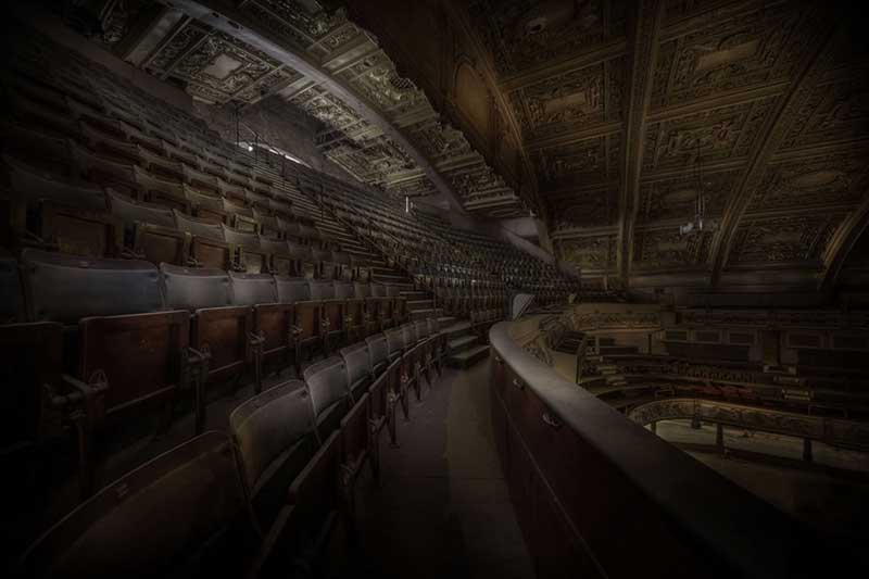 Abandoned theater built in 1897