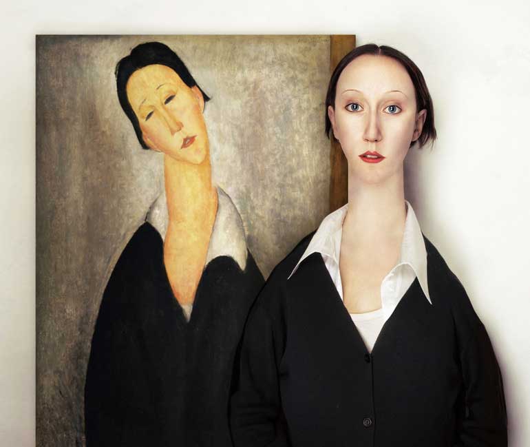 'Portrait of a polish woman' by Amedeo Modigliani