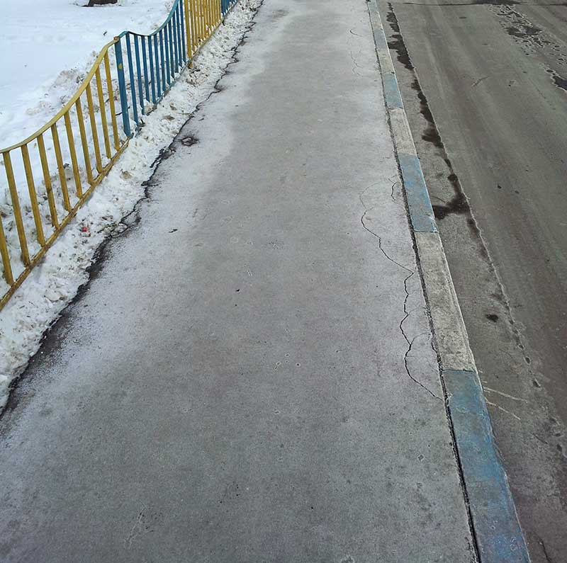 Московские мраморные тротуары