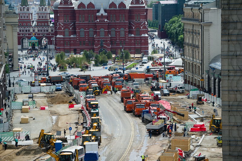 Стройки в Москве. фото Варламова