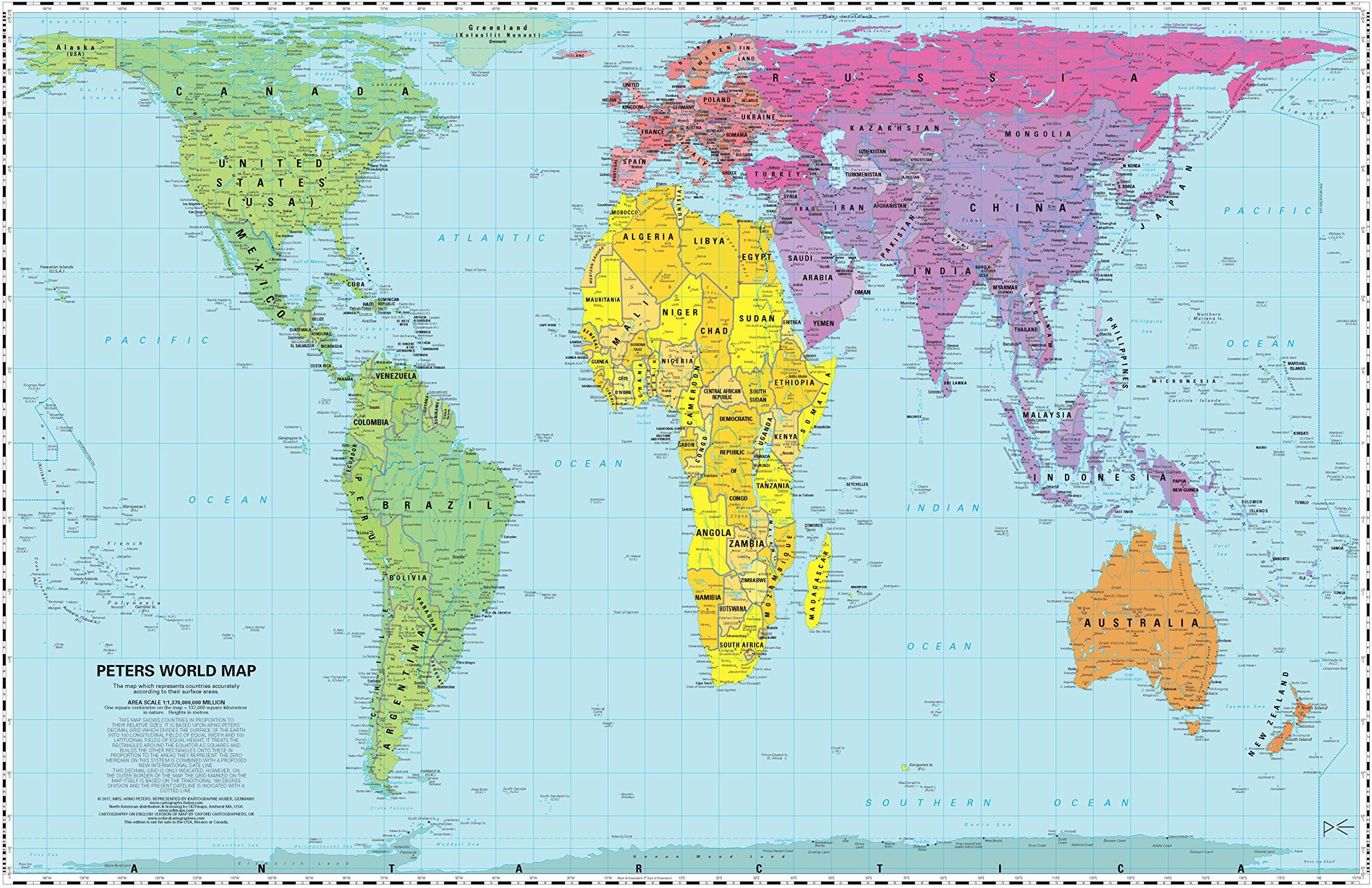 Peters World Map