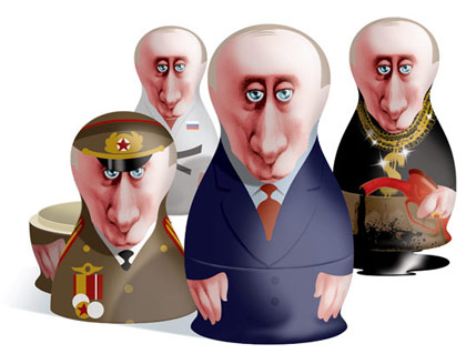 Путин-матрешки