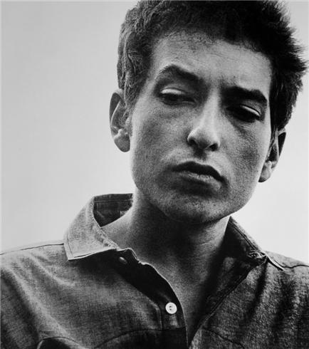 Bob Dylan 1963 by Barry Feinstein