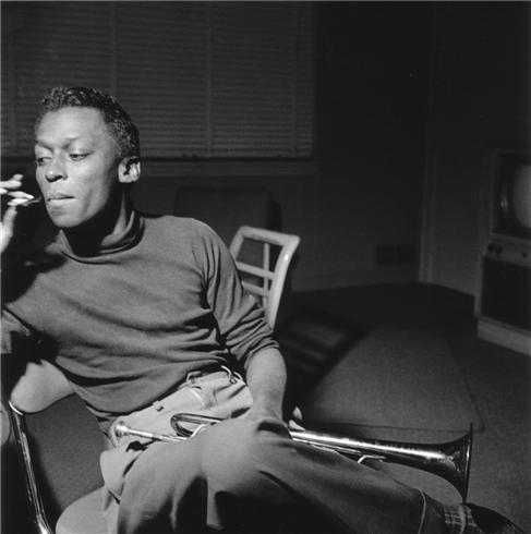Miles Davis 1954 by Francis Wolff